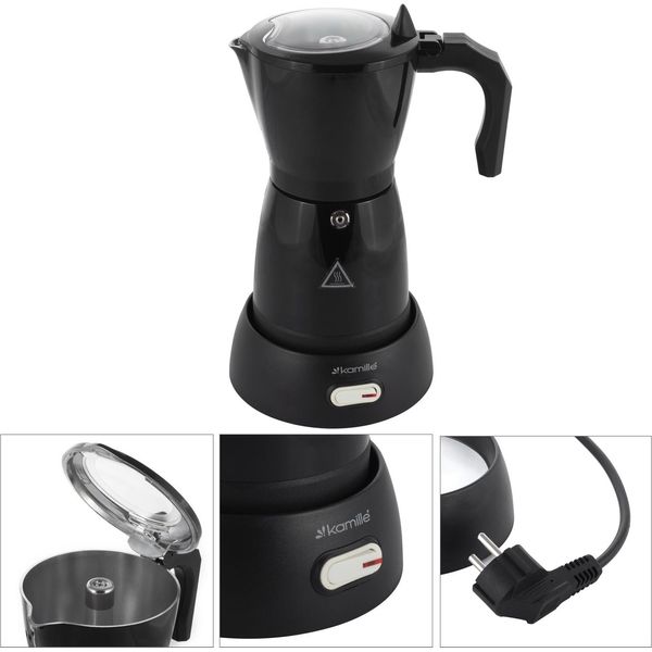 Caffettiera Elettrica 300 Ml Kamille KM-2601-image
