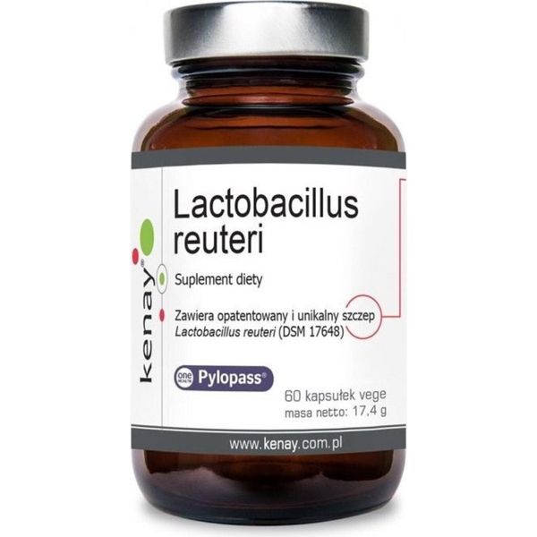 Integratori Alimentari Kenay Lactobacillus Reuteri Pylopass 60 Kaps BI6713-image