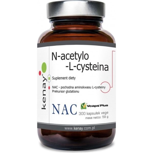 Integratori Alimentari Kenay Nac N-Acetylo-L-Cysteina (300 Capsule) 3010-image