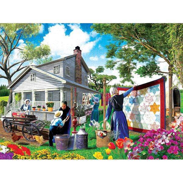 Sunsout Puzzle Afternoon Chores - 1000 Teile Jigsaw Puzzle-image