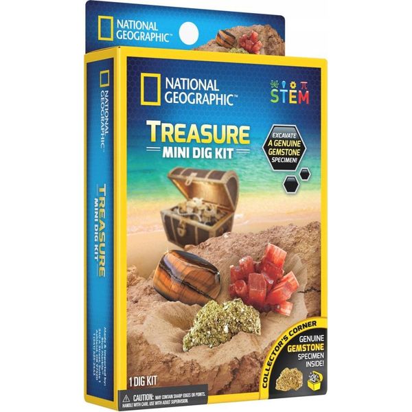 National Geographic Elbrus Excavation Mini Kit - Alla Scoperta Dei Tesori-image