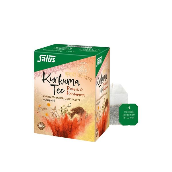 Salus Curcuma Tè Rooibos E Cardamomo, Tè Alle Spezie 15 St-image