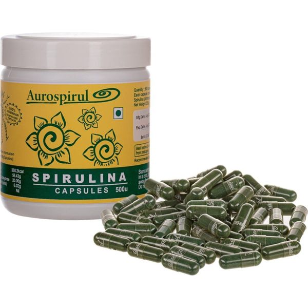 Integratori Alimentari Aurospirul Spirulina (500 Caps.) 7848-image