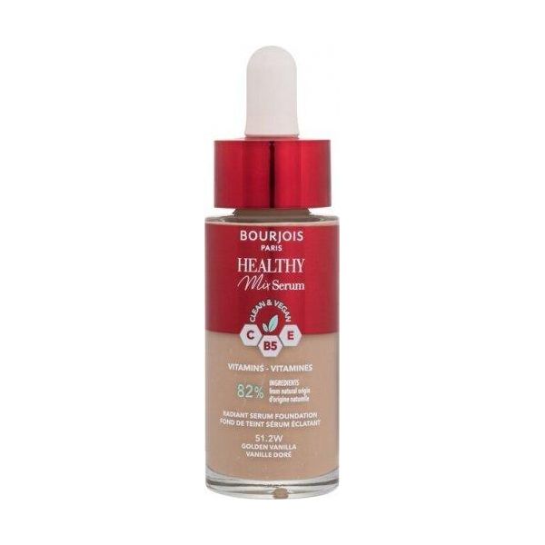 Bourjois Healthy Mix Serum Primer Viso Idratante E Illuminante - Siero 51.2W Vaniglia Dorata, 30Ml-image