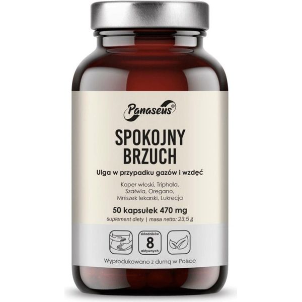Integratori Alimentari Panaseus Spokojny Brzuch (50 Caps.) 5613-image