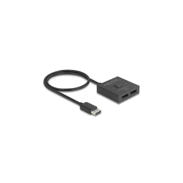 Delock Delock Switch Displayport 2 A 1 Bidirezionale 8K-image