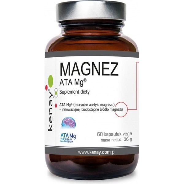 Integratori Alimentari Kenay Magnez Ata Mg (60 Caps.) 8247-image