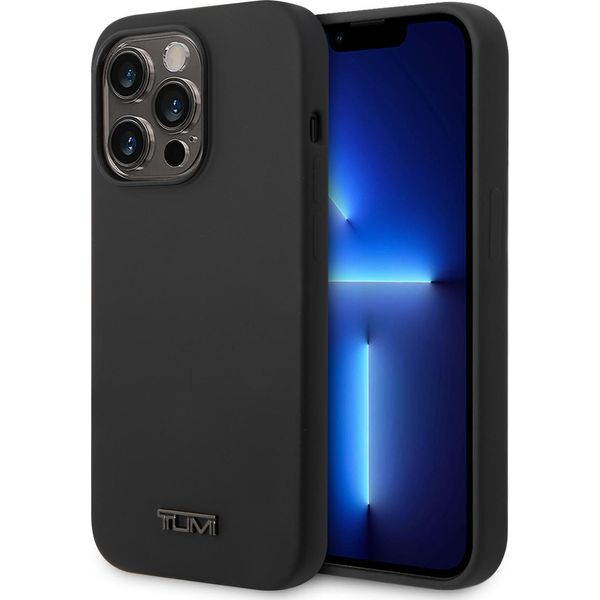 Tumi Tuhmp14Xsk Custodia Rigida Per Iphone 14 Pro Max 6,7Czarny/Nero In Silicone Liquido Magsafe-image