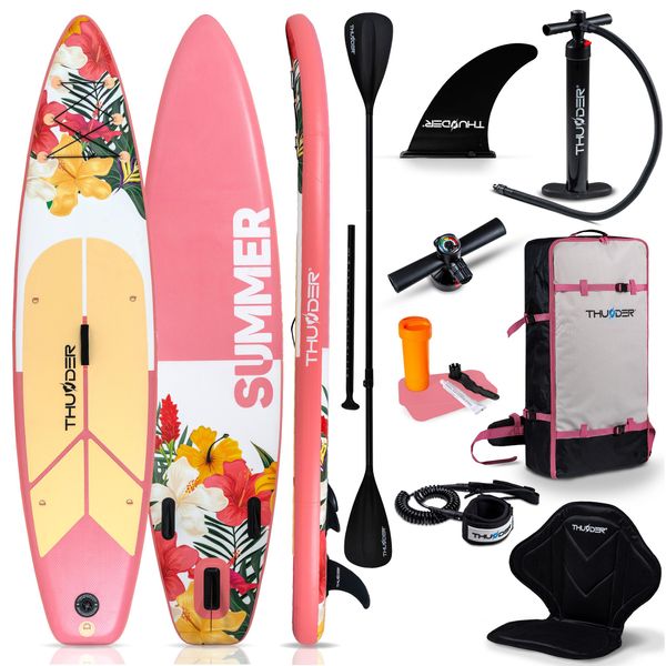 Viosa 320 | Tavola Sup Gonfiabile | 320 Cm | Sedile Da Kayak E Set Completo Con Pompa, Pagaia E Zaino | Portata Fino A 150 Kg-image