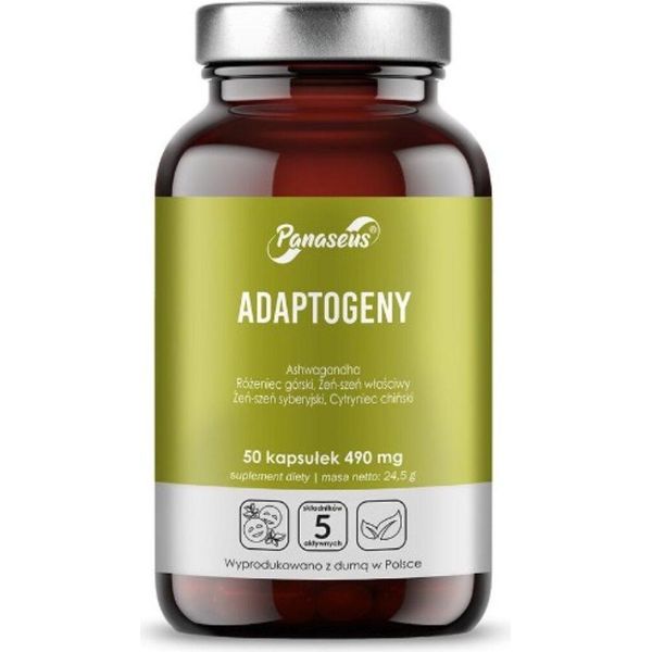 Panaseus Adaptogeny (50 Capsule) BI9298-image