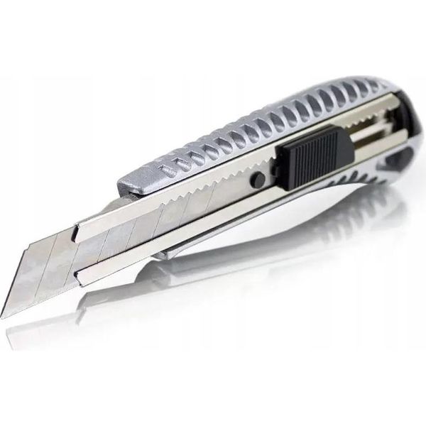 Coltello Per Carta Da Parati Coltello In Metallo Affilato, Lame Sostituibili 18 Mm-image
