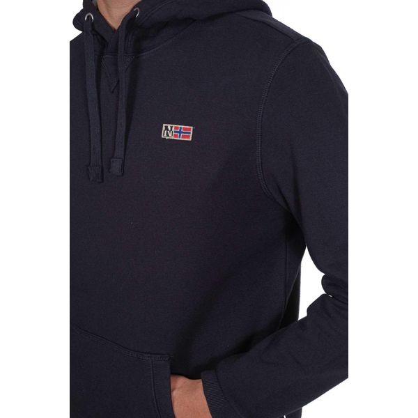 Napapijri - Felpa Uomo Essenziale Con Patch Logo - Taglia Xxl-image