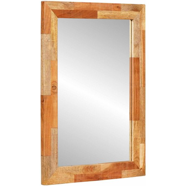 Syfax™ Specchio Da Bagno Rovere Artigianale 50 X 70 X 2,5 Cm-image