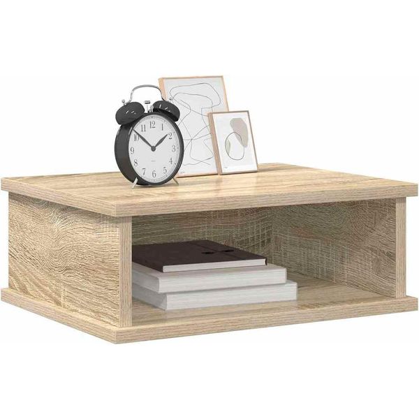 Syfax™ Comodino 2 Pcs Rovere Sonoma 40 X 31 X 15 Cm Legno Multistrato-image
