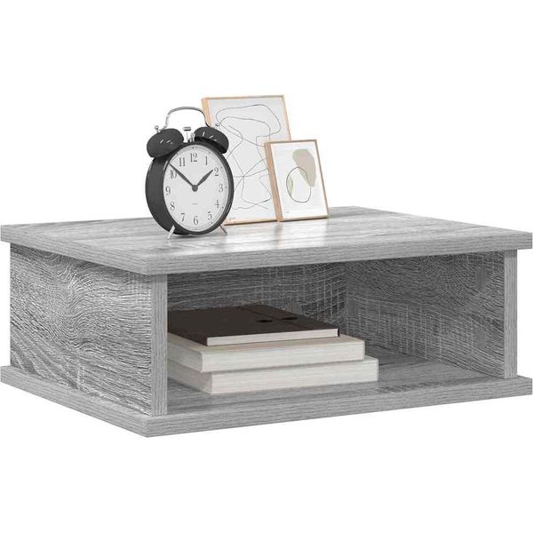 Syfax™ Comodino 2 Pcs Grigio Sonoma 40 X 31 X 15 Cm Legno Multistrato-image