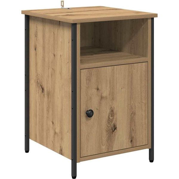Syfax™ Armadio Da Notte Rovere Artigianale 40 X 42 X 60 Cm-image