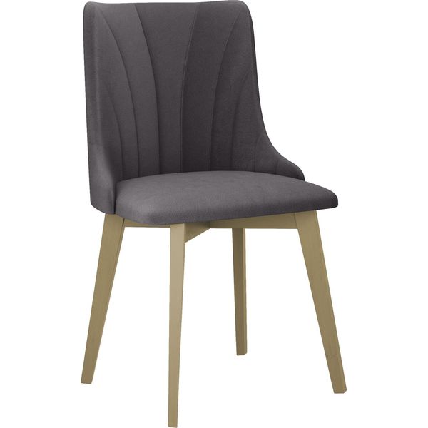 Sedia Da Pranzo Imbottita Afton 10 - Rovere Sonoma / Antracite-image