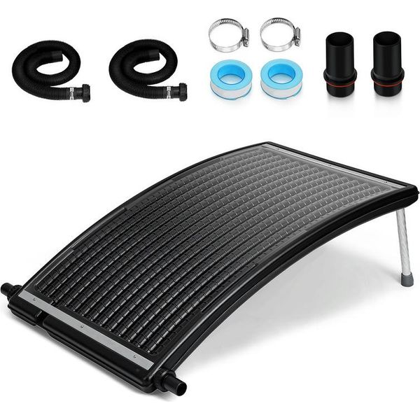 Riscaldamento Solare Per Piscine Collettore Solare Di Acqua Calda Per Piscine 3 Pezzi 110X69X14Cm-image
