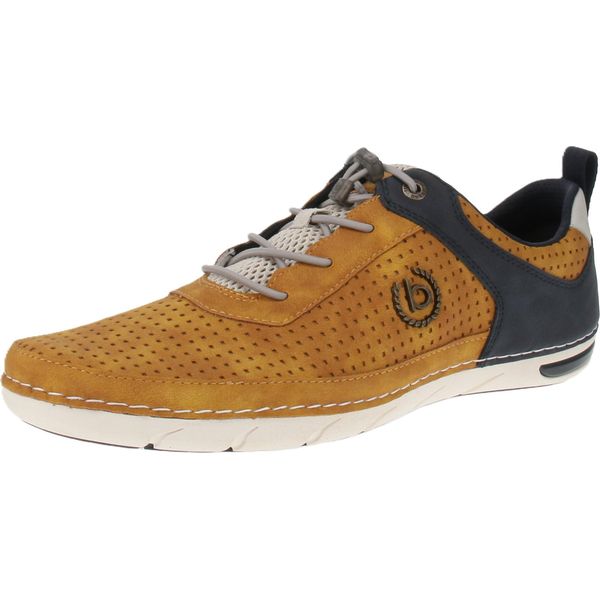 Bugatti 321-ASG03-5050 Xl - Scarpa Casual Da Uomo - 5041-Yellow-D.Blue, Taglia:48 Eu-image
