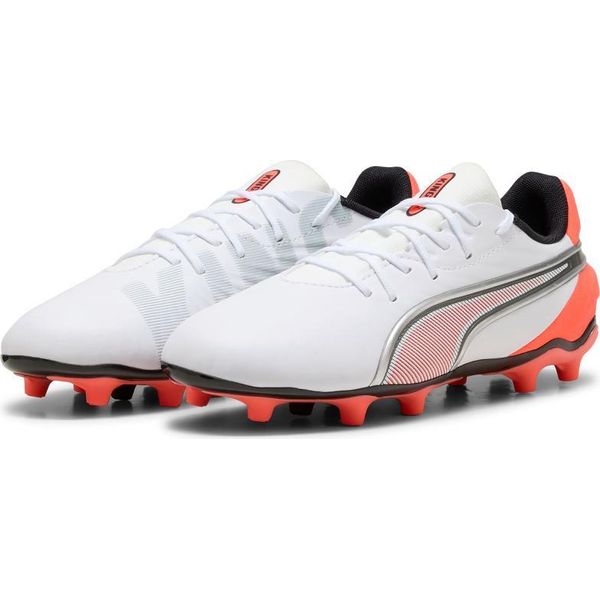 Puma King Match Fg/Ag Puma WHITE-PUMA SILVER-GLOWING 43-image