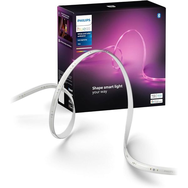 Philips 8720169326811, Striscia Luminosa Intelligente, Bluetooth/Zigbee, Bianco, Silicone, Variabile, 20 W-image