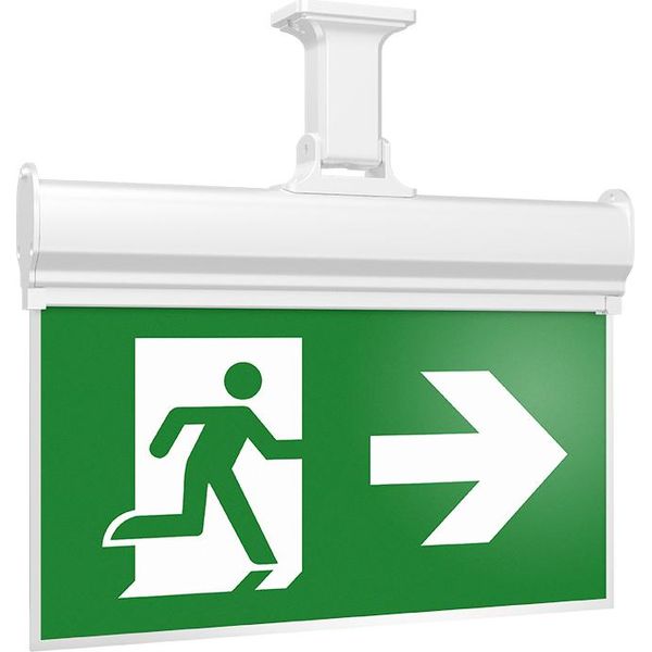 Apparecchio Di Emergenza Per Vie Di Fuga A Led Luce Di Emergenza Uscita Di Emergenza Illuminazione Di Emergenza 3W-image