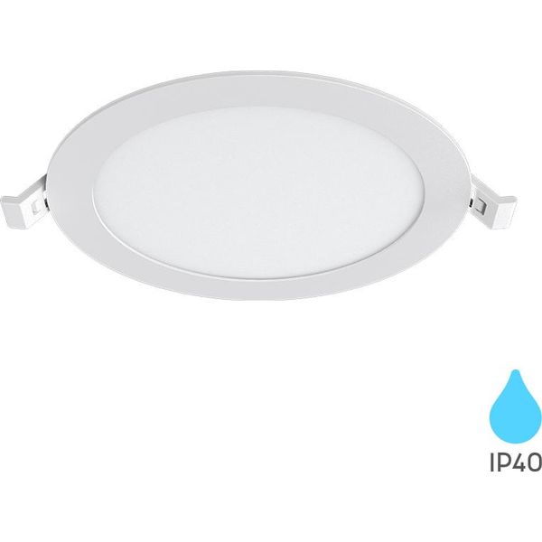 15W Led Pannello Spot Da Incasso Soffitto Spot Ultrapiatto Spot Da Incasso 230V IP40 3000K Bianco Caldo-image