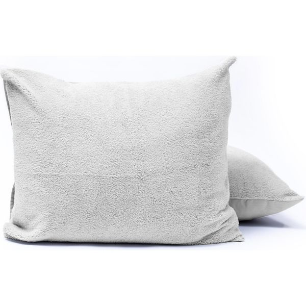 Federe Sleeptime Teddy 2Pack Grau 60 X 70 Cm-image