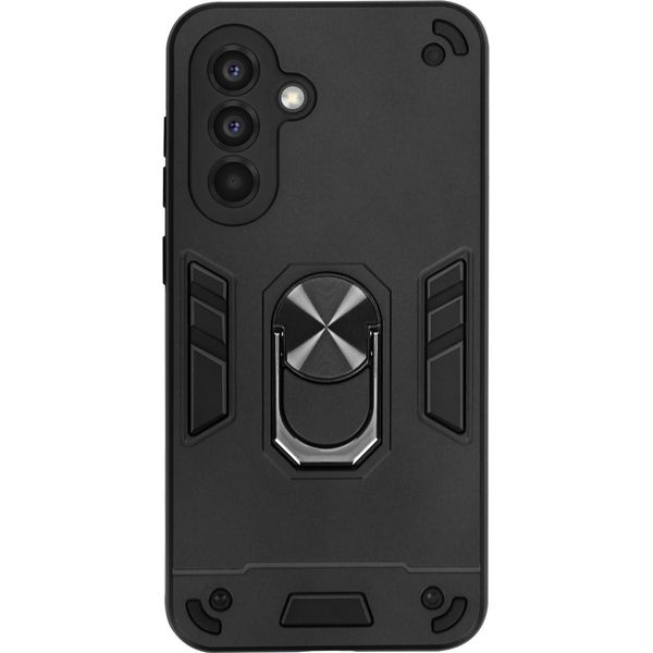 Avizar, Custodia Antiurto Per Samsung Galaxy A56 Con Supporto Ad Anello, Nero-image