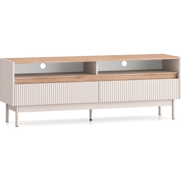 Lavagna Dunea Tv-Unterschrank 154X40X55Cm Cashmere Eiche Cremona Torro-image