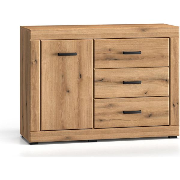 Cassettiera Dora Finitura Rovere Evoke Selezionabile,116Cm-image