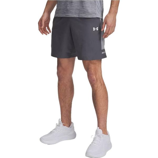 Pantaloncini Under Armour Tech Utility Grigio M / Uomo Regular Grigio M-image