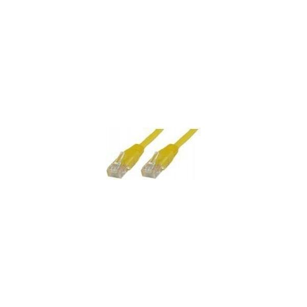 Microconnect 5M Cat5E Utp - Cavo Di Rete (5M, RJ-45, RJ-45, Giallo)-image