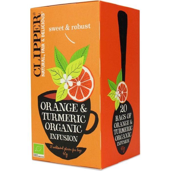 Tee Mit Kurkuma Und Orangenschale (20 X 2 G) 40 G - Clipper-image