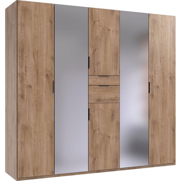Armadio Ad Ante Battenti Moldau Armadio Con Specchio Design Selezionabile-image