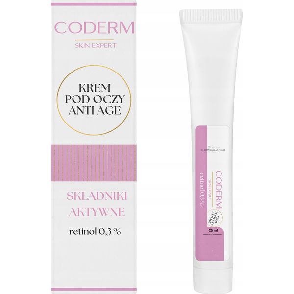 Coderm Crema Contorno Occhi Retinolo 0,3% 25 Ml Trattamento Intensivo-image