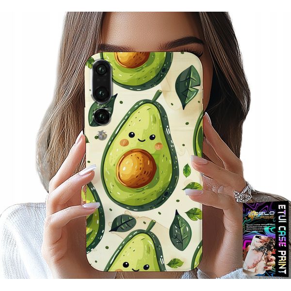 Custodia Per Huawei P20 Plus - Custodia Avocado Dolcemente Sorridente-image