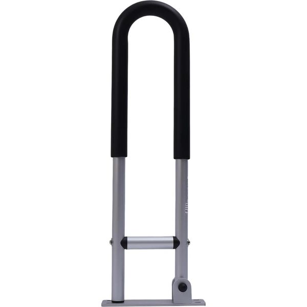Maniglione A Parete Per Wc - Maniglia Di Sostegno - Lunghezza 60 Cm - Lega Di Alluminio - Per Anziani, Persone Con Disabilità, Donne In Gravidanza - Multicolore-image