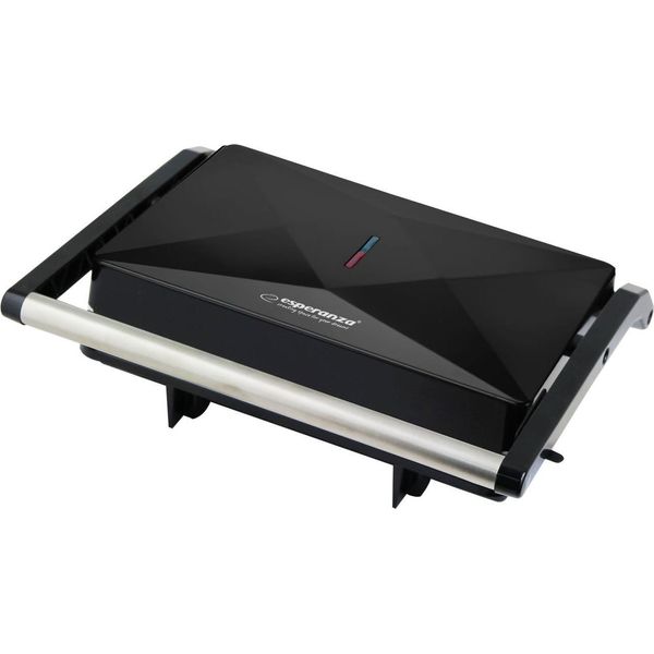 Griglia Elettrica A Contatto, Piastre In Vetroceramica, 850 W-image
