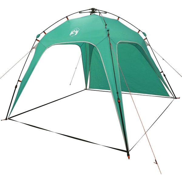 Vidaxl Tenda Istantanea Per 4 Persone Con Chiusura Rapida Verde Mare-image