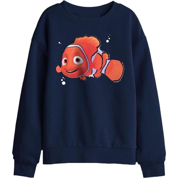 Alla Ricerca Di Nemo - Felpa Per Bambini TV29394 (152-158) (Marine)-image