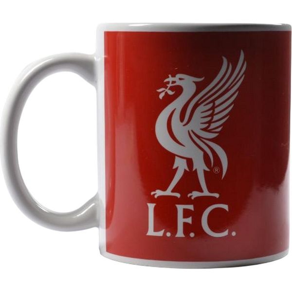 Liverpool Fc - Tazza Da Caffè, Slogan, 312Ml BS6493 (Taglia Unica) (Rosso/Bianco)-image