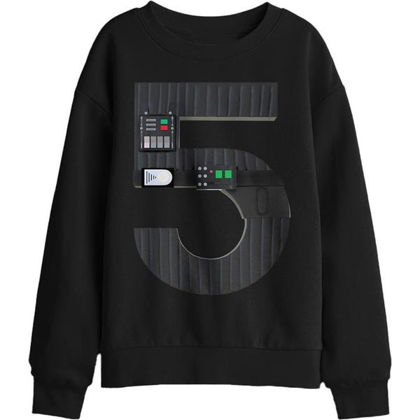 Star Wars - Felpa Per Bambini TV29695 (128) (Nero)-image
