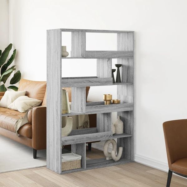 Maison Exclusive - Libreria Grigio Sonoma 100X33X156,5 Cm In Truciolato-image
