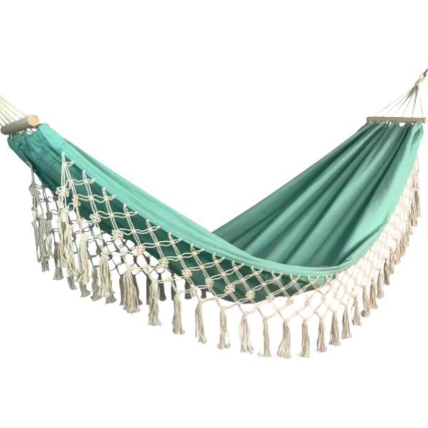 Amaca - Amaca Da Esterno - Campeggio - Amaca Addensata Antiribaltamento - Verde-image