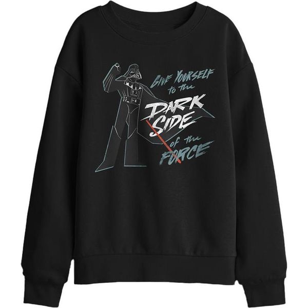 Star Wars - Felpa "Give Yourself To The Dark Side"" Per Bambini TV29817 (128) (Schwarz)"-image