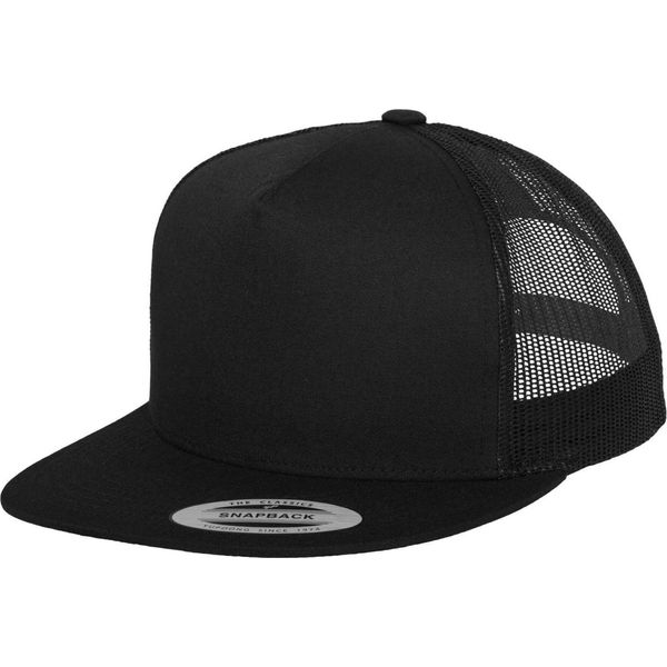 Flexfit - Cappellino Trucker "Classic"" Per Uomo/Donna Unisex BC6934 (Taglia Unica) (Nero)"-image