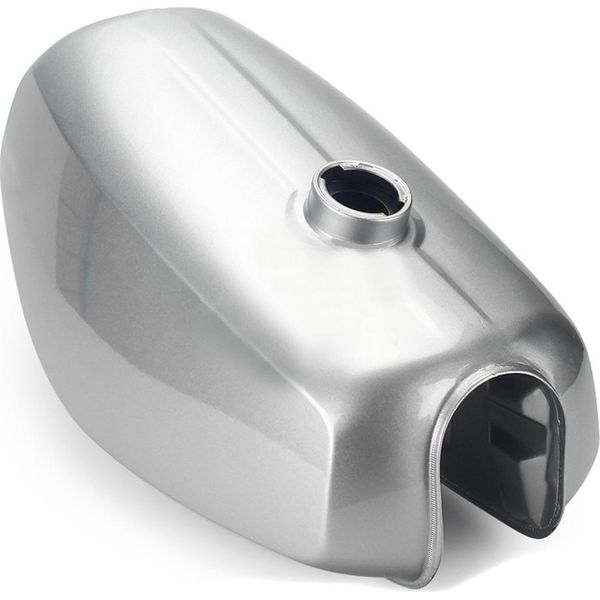 Serbatoio Carburante / Serbatoio Benzina Per Simson S51 / S50 / S70 Argento-image