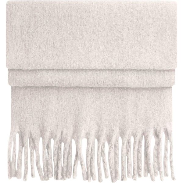 Beechfield - Sciarpa, Fluffy BC6959 (Taglia Unica) (Grigio Pietra)-image