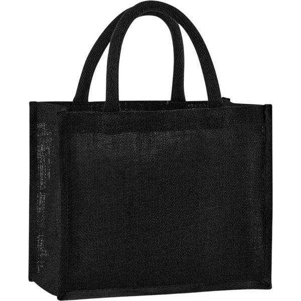 Westford Mill - Borsa Da Trasporto, Iuta Inamidata, Midi BC6982 (Taglia Unica) (Nero)-image
